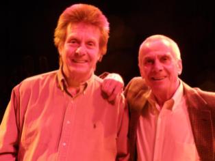 Joe Brown and Stan at The Forum, Billingham in 2009.